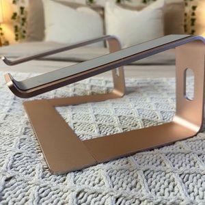 Rose Gold Laptop Stand